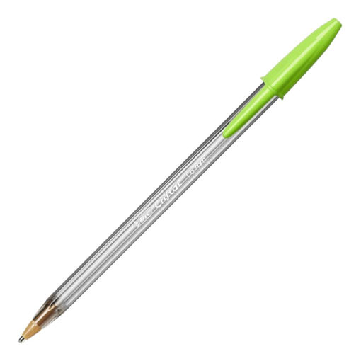 Picture of BIC CRISTAL BALLPEN LIME GREEN MEDIUM